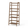 COSTWAY 4-tier Ladder Shelf, Bamboo Plant Stand Rack, Freestanding Bookshelf, Multifunctional Storage Shelves, Flower Stand Rack Holder for Garden, Balcony, Living Room, Bedroom (Natural)